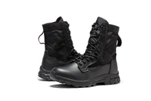 Load image into Gallery viewer, Botas Pro Black Men's 8 inch Side Zipper Military Tactical Boots BP401BK