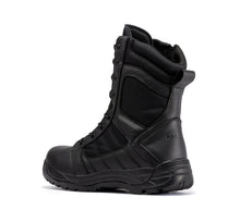 Load image into Gallery viewer, Botas Pro Black Men's 8 inch Side Zipper Rubber Sole Tactical Boots BMP110BK