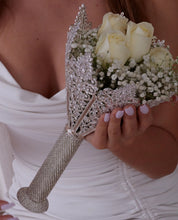 Load image into Gallery viewer, Elegant Bouquet Holder,Silver Bouquet Holder