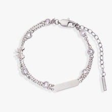 Load image into Gallery viewer, Bow Chain Double Strand Bracelet