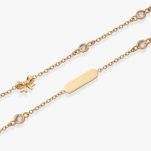Load image into Gallery viewer, Bow Chain Double Strand Bracelet