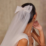 Elegant Bow Wedding Veil