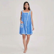 Load image into Gallery viewer, Bowknot Wearable Bath Towel for Adults