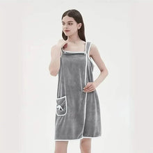 Load image into Gallery viewer, Bowknot Wearable Bath Towel for Adults