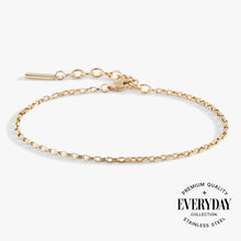 Load image into Gallery viewer, Everyday Box Link Chain Bracelet
