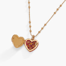 Load image into Gallery viewer, Box of Chocolate Locket Necklace
