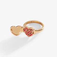 Load image into Gallery viewer, Box of Chocolate Locket Ring
