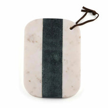 Load image into Gallery viewer, Brandy Green &amp; White Marble Cheese Board