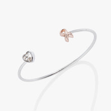Load image into Gallery viewer, Breast Cancer Awareness Pink Ribbon Flex Cuff