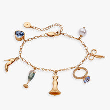 Load image into Gallery viewer, Bridal Multi-Charm Bracelet