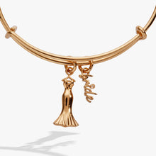Load image into Gallery viewer, Bridal Gown Duo Charm Bangle
