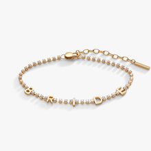 Load image into Gallery viewer, "Bride" Crystal Tennis Bracelet