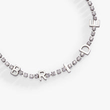 Load image into Gallery viewer, "Bride" Crystal Tennis Bracelet