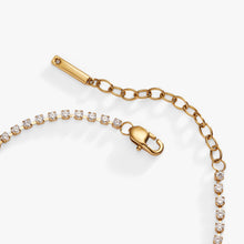 Load image into Gallery viewer, "Bride" Crystal Tennis Bracelet