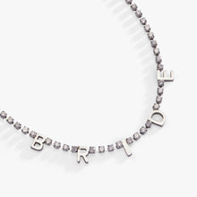Load image into Gallery viewer, “Bride” Crystal Tennis Necklace