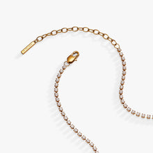 Load image into Gallery viewer, "Mama" Crystal Tennis Necklace