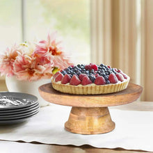 Load image into Gallery viewer, Brielle Mango Wood Cake Stand