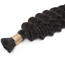 Load image into Gallery viewer, Deep Wave Bulk 100% Human Braiding Hair