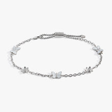 Load image into Gallery viewer, Butterfly and Flower Anklet