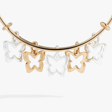 Load image into Gallery viewer, Butterfly Multi-Charm Bangle