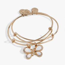 Load image into Gallery viewer, Perfect Pairs- Butterfly Wings Bangle Set of 2
