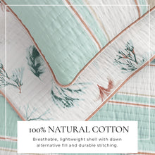 Load image into Gallery viewer, Coastal Printed Cotton Quilt Set - St. Augustine Collection