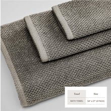 Load image into Gallery viewer, Cotton Textured Bath Towel Set - Acacia Collection
