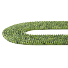 Load image into Gallery viewer, Genuine Canadian Jade Faceted Rondelle Beads, Sku#U1682