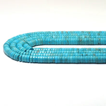 Load image into Gallery viewer, Smooth Heishi Turquoise Beads, 2x3mm/2x4mm/3x6mm/3x8mm, Sku#U1590