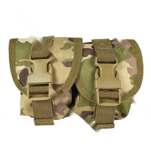 Load image into Gallery viewer, Outdoor Grenade-Style Tactical Phone Pouch | Dual-Pocket Oxford Cloth Hanging Bag – Unisex
