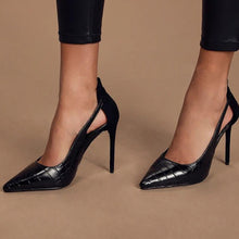 Load image into Gallery viewer, Women's Pointed-Toe Stiletto Heels | French-Style Hollow-Out High Heels