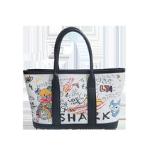 Load image into Gallery viewer, Women's Personalized Graffiti Crossbody Bag - Streetwear Bucket Style PU Leather