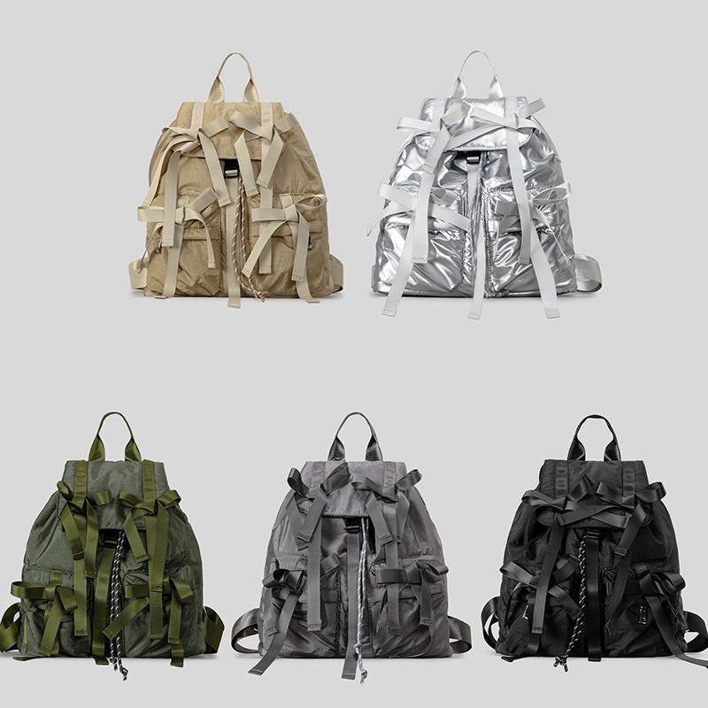 Japanese-Style Large-Capacity Bow-Knot Backpack for Women - Sarah Express
