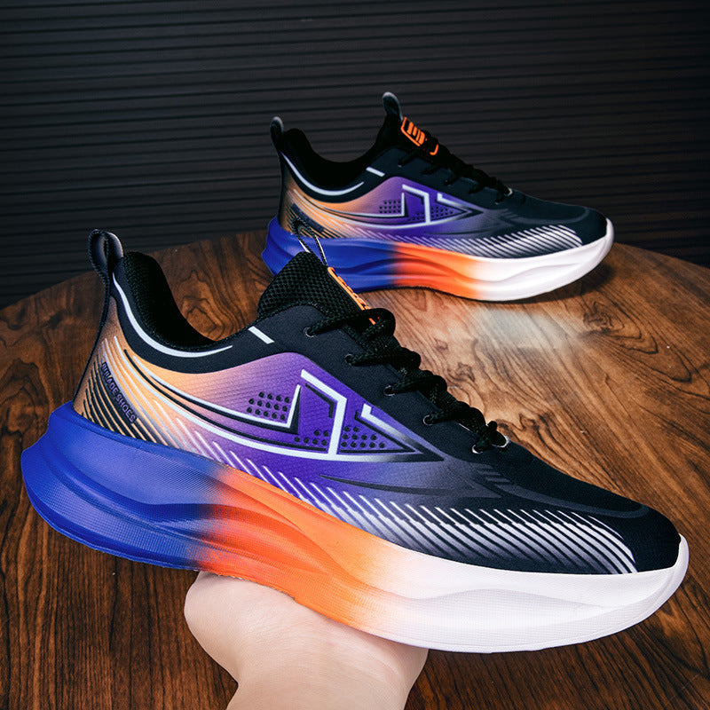 Men's Breathable Mesh Athletic Sneakers - Lightweight Running Shoes