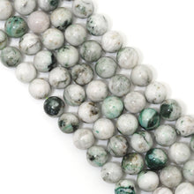 Load image into Gallery viewer, Genuine High Quality Tree Agate Round Smooth Beads, 6mm/8mm/10mm, Sku#U1627