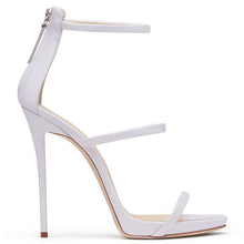 Load image into Gallery viewer, High Heel Fish Mouth Ankle Strap Stiletto Pumps