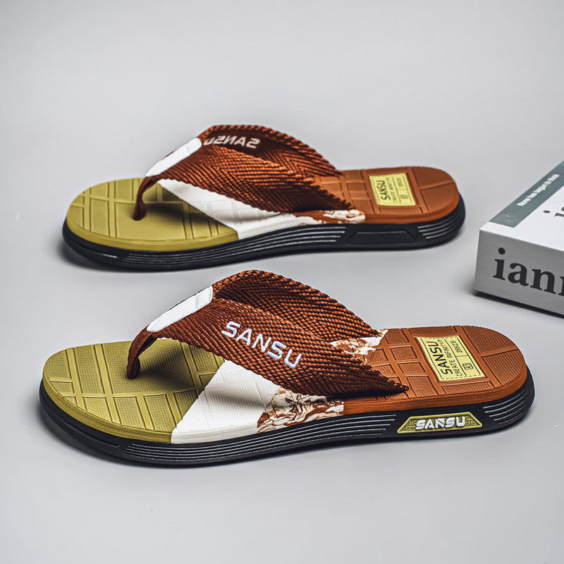 Men's Outdoor Flip-Flops & Slides - Comfortable EVA Slippers for Home & Outdoor