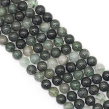 Load image into Gallery viewer, Green Tourmalated Quartz, 6mm/8mm/10mm, Sku#U1638