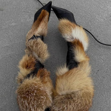 Load image into Gallery viewer, Women's Fluffy Stiletto Thigh-High Boots | Pigskin Slip-On Pointed-Toe Heels