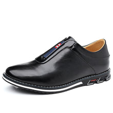 Load image into Gallery viewer, Men's Slip-On Casual Leather Shoes | Wax PU Upper | Round Toe | Sizes EU 39–48