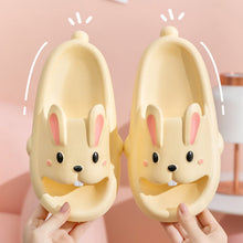 Load image into Gallery viewer, Kids &amp; Women's Cute Rabbit Slippers | Breathable Non-Slip EVA Flip-Flops