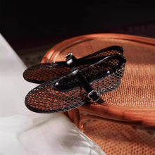 Load image into Gallery viewer, Women's Breathable Mesh Hollow-Out Pumps - Casual Low Heel Buckle Shoes