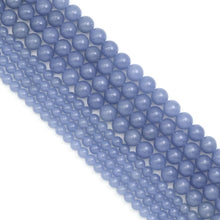 Load image into Gallery viewer, High Quality Blue Angelite Round Smooth Beads, Sku#U1895c