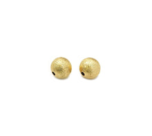 Load image into Gallery viewer, Brushed Gold Round Ball Spacer Beads, Sku#B339