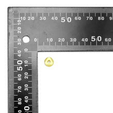 Load image into Gallery viewer, Matte Brushed Gold Flat Geometry Shape Spacer Beads, Sku#A202