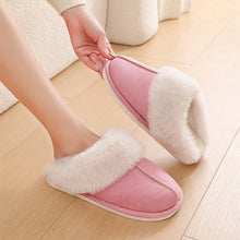 Load image into Gallery viewer, Plush Fur Slippers - Warm Non-Slip Indoor House Shoes