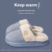 Load image into Gallery viewer, Plush Fleece Slippers for Women &amp; Men | Winter Warm Indoor House Shoes with Non-Slip Sole