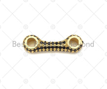 Load image into Gallery viewer, CZ Micro Pave Bracelet Bar Connector, LK227