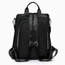 Load image into Gallery viewer, Women's Stylish Lightweight Nylon Backpack - Multi-Pocket Travel Daypack