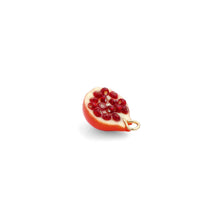 Load image into Gallery viewer, Enamel Gold Half Pomegranate Charm Pendant,Sku#LK1247